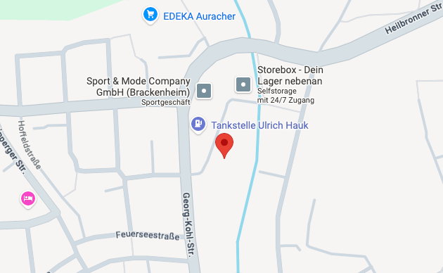 Karte Anfahrt B&G Car Detailing